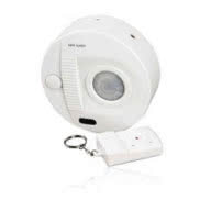 Bezprzewodowy mini alarm sufitowy sterowany pilotem 