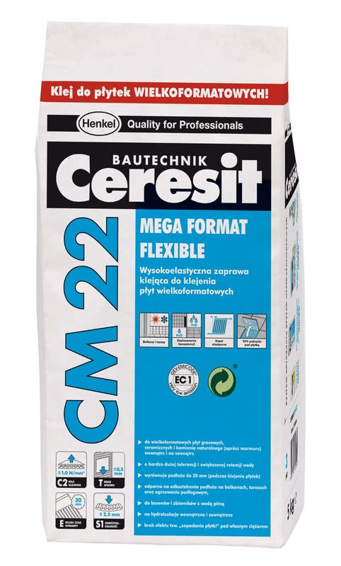 Klej do płytek wielkoformatowych Ceresit CM 22 