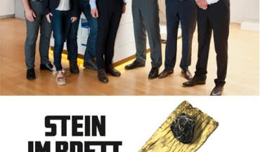 Uznanie konstruktorów dla elementu Schöck Tronsole. Nagroda Stein im Brett