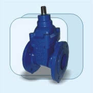 Zasuwa fig. 111 z gumowanym klinem