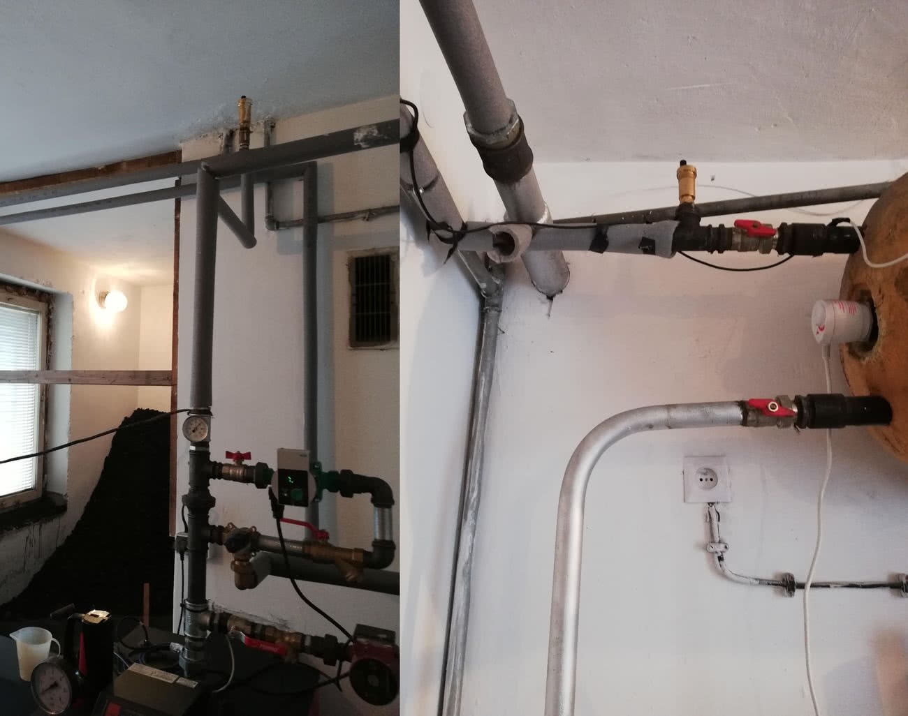 Instalacja CO zapowietrza się mimo zainstalowanych odpowietrzników. fot. @Grzegorz Reksa z forum.budujemydom.pl Instalacja CO zapowietrza się mimo zainstalowanych odpowietrzników. fot. @Grzegorz Reksa z forum.budujemydom.pl