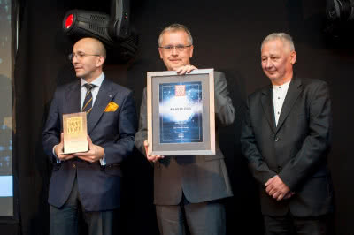 Prezes Zarządu dr Henryk Siodmok, Wiceprezes Zarządu ds. Finansowych dr Konrad Marchlewski oraz Dyrektor ds. Systemów Bogusław Święcicki