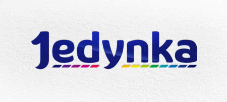 Logo marki Jedynka. Logo marki Jedynka.