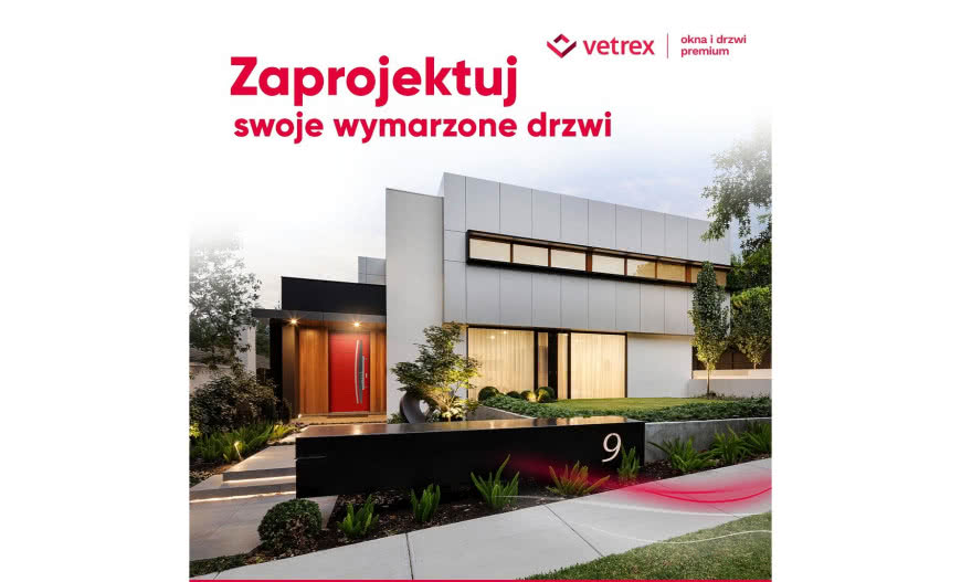 Zaprojektuj drzwi z konfiguratorem online na stronie Vetrex