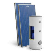 Premium Standard - zestaw solarny z kolektorami miedzianymi, dla 2-3 osób 