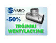 - 50% rabatu na trójniki wentylacyjne tylko w hurtowni DABROwent!