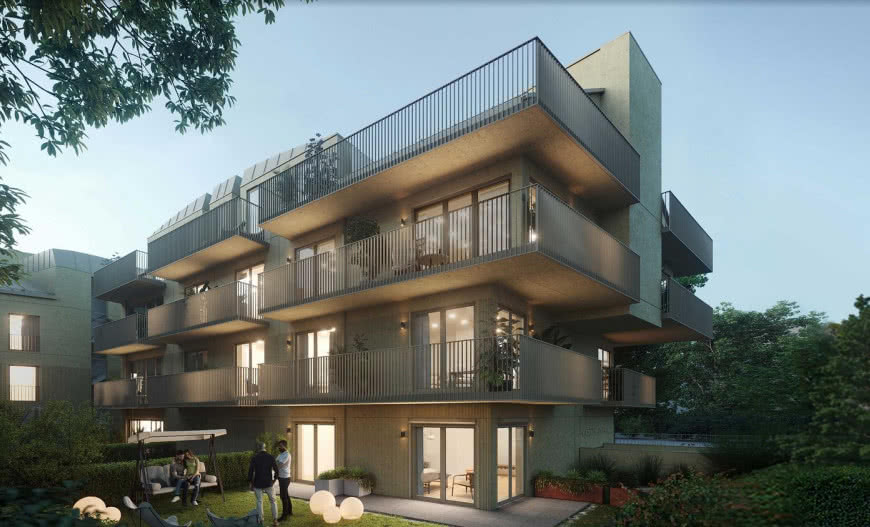 Schöck Isokorb® i Schöck Isolink® użyte w krakowskich apartamentach 
