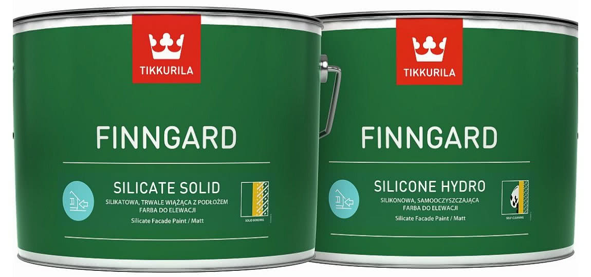 Farby elewacyjne Tikkurila Finngard, fot. Tikkurila Farby elewacyjne Tikkurila Finngard, fot. Tikkurila