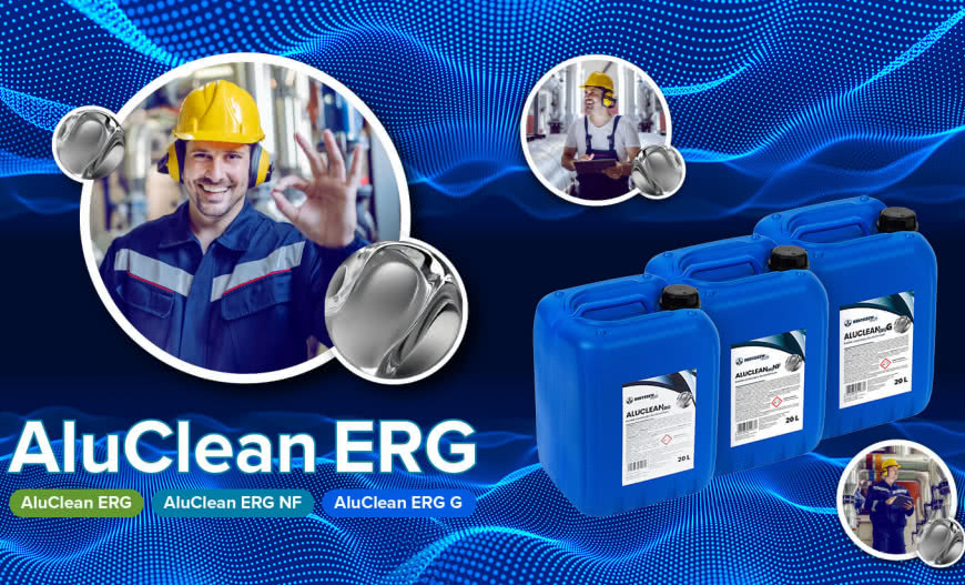AluClean ERG – linia produktów do czyszczenia aluminium