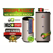 Dwupłaszczowy wymiennik pionowy 100L 