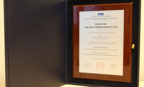 Deklaracja Środowiskowa dla Knauf Insulation