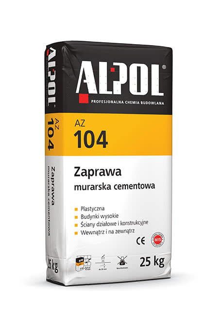 Zaprawa murarska cementowa AZ 104